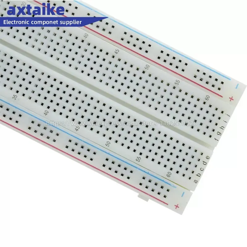 MB-102 MB102 165*55*10mm Breadboard 400 830 Point Solderless PCB Bread Board Test Develop DIY 200+630 holes Combination Splice