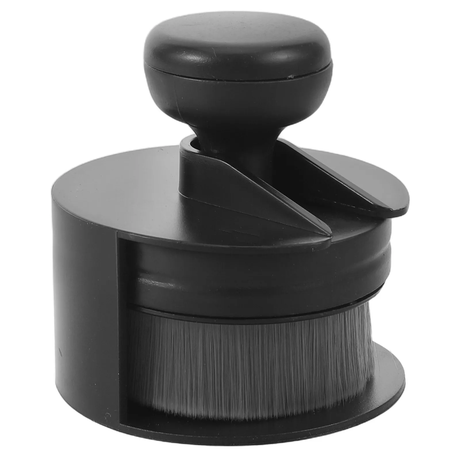 Record Player Dust Brush Black Handle Hair Anti Static Effective Vinyl Turntable Cleaning Brush Audio Maintenance