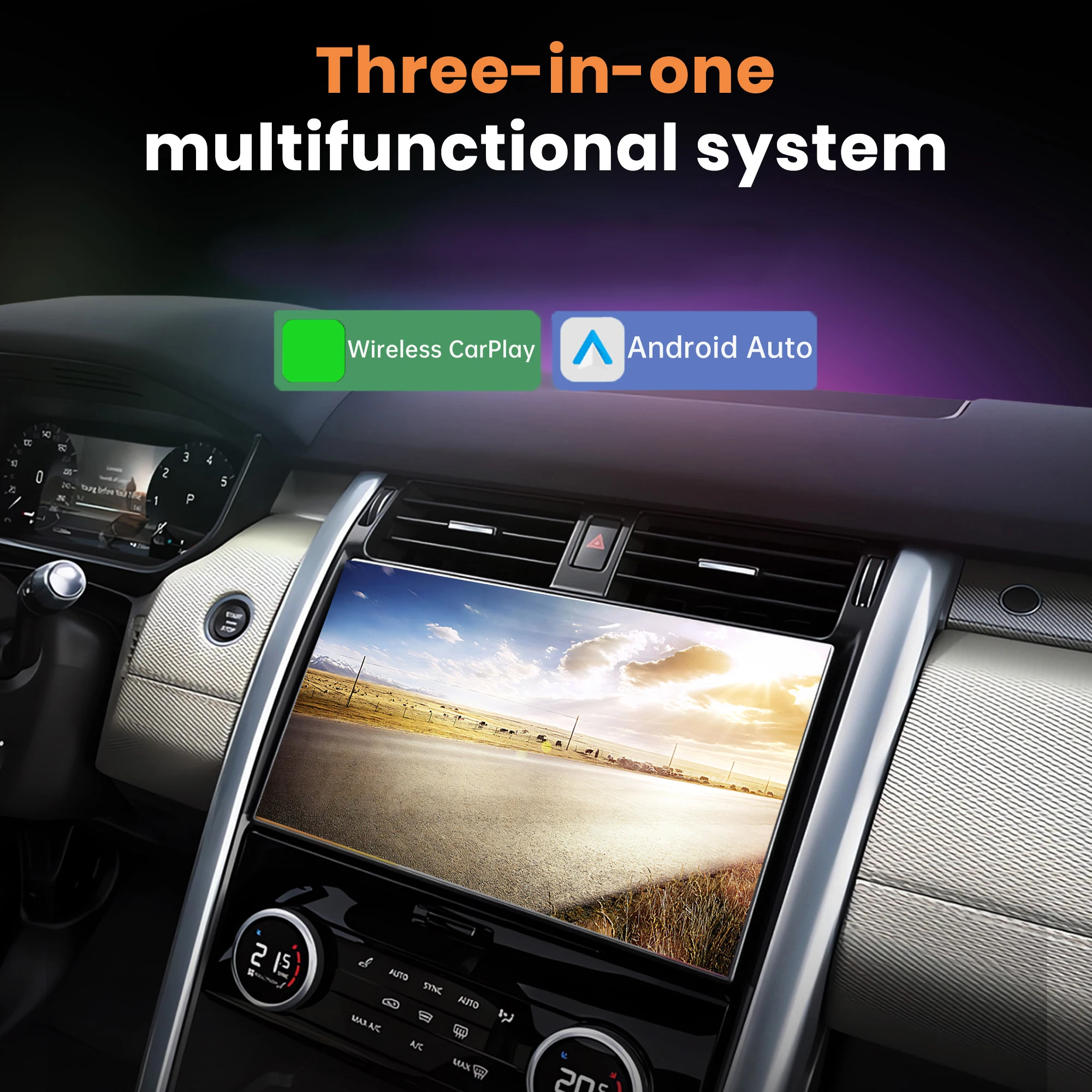 Trolink Android 13 CarPlay Ai Box 4 + 64G Беспроводная Android Auto Smart TV Box Автомобильные аксессуары для Benz Audi Kia Hyundai VW Toyota