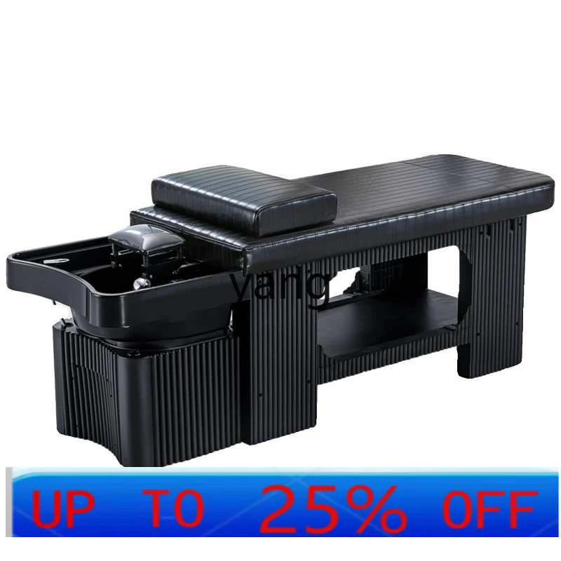 LTT hair salon special head treatment water heater hair salon full reclining beauty bed flush bed