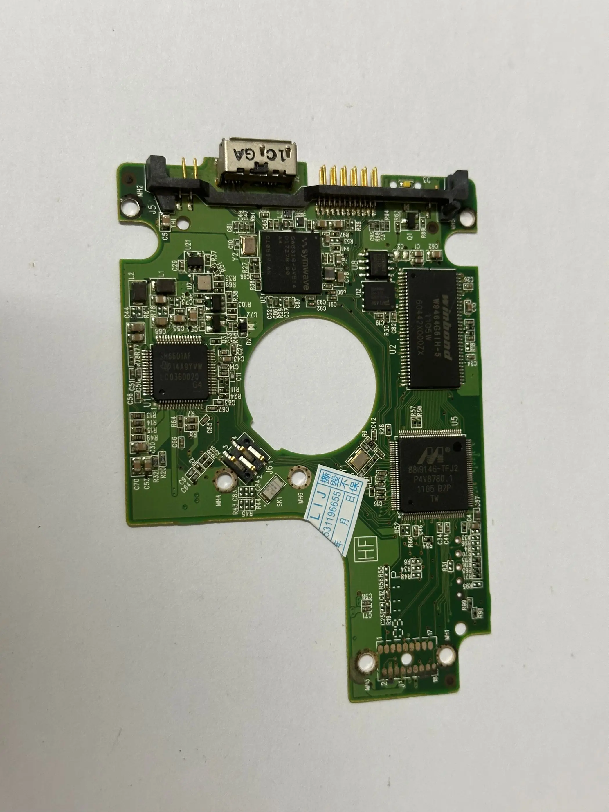 Good quality,for USB number: 2060-771737-000 REV:P1,  need to chang 8pin ic
