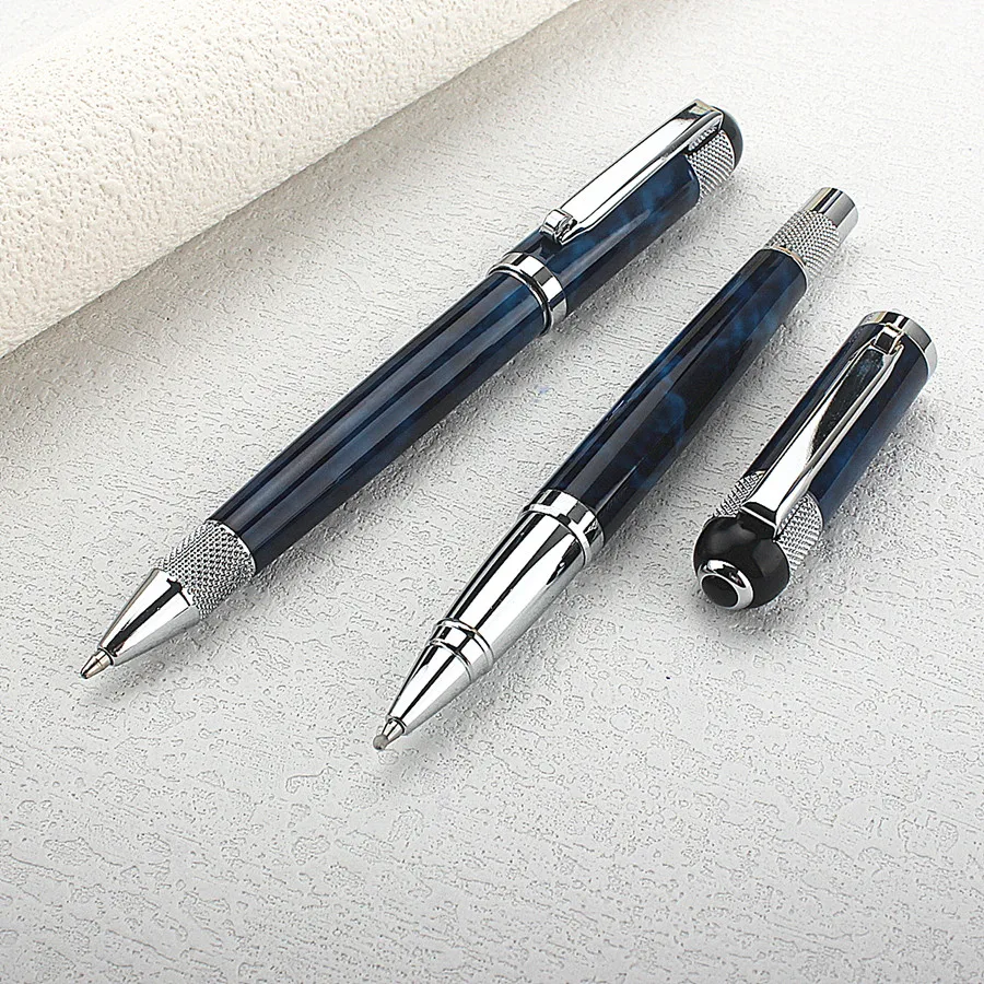 Luxury Metal ball-point pen 0.7MM nibs gel pen rollerball pen for business office school writing supplies High Quality