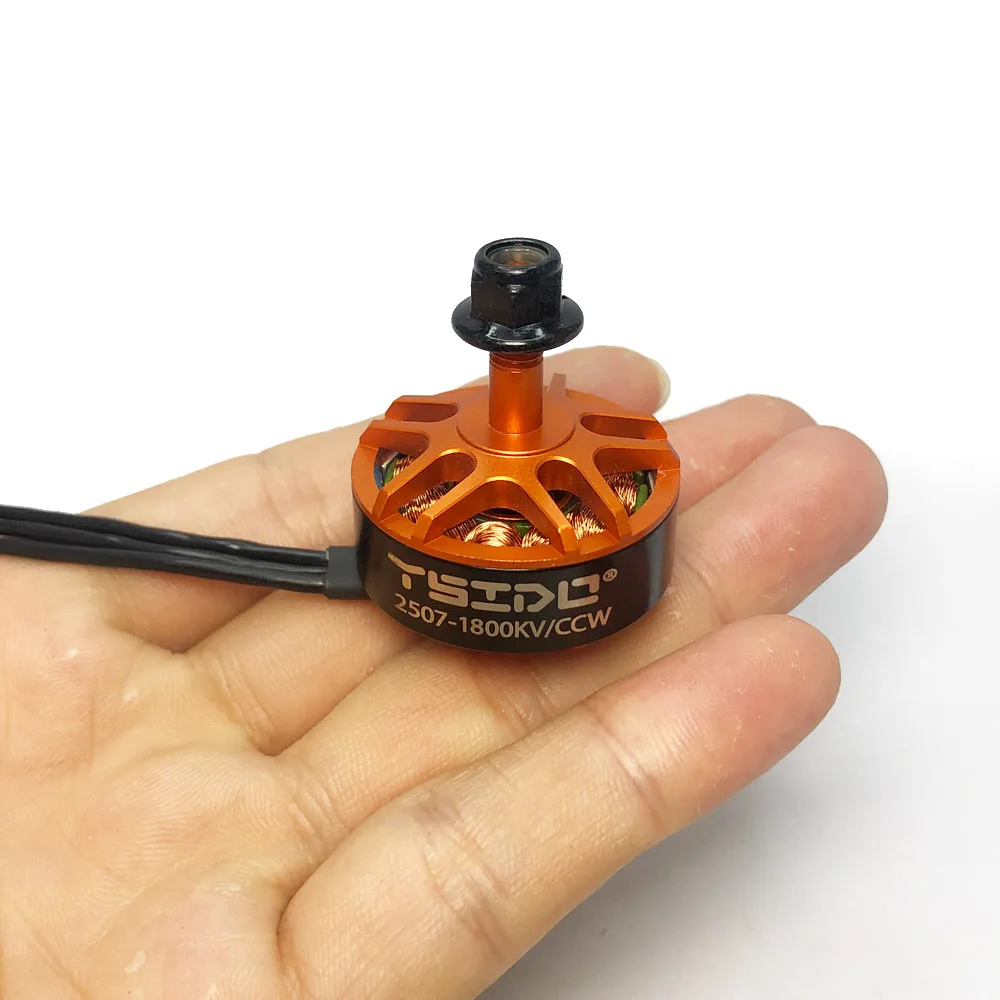 YSIDO 2507 1800KV 3-6S motore Brushless per RC GEPRC 5 pollici 250 220 Drone Eachine Tyro129 Darwin129 FPV Racing parti multirotore