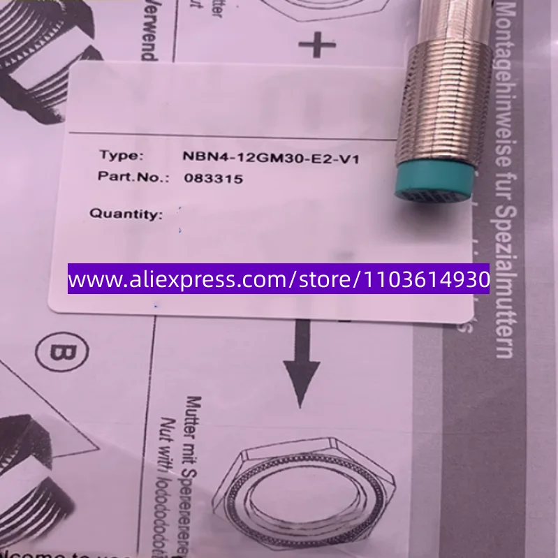 3 قطعة جديد التبديل NBB2-12GM50-E2-V1 NBN4-12GM30-E0-V1 NBN8-12GM50-E2-V1 NBN4-12GM40-E0-V1 NBN8-12GM50-E0-V1 NBN4-12GM40-E2-V1