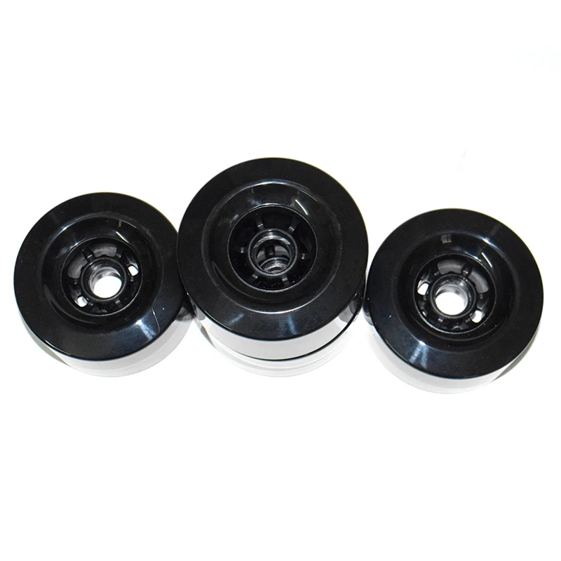 Lot de roues en PU pour skateboard et longboard électrique, dimensions 97mm, 4 pièces, SHR78A