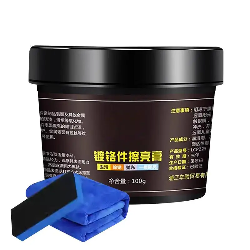 Rust Converter For Metal Rust Inhibitor Rust Paint Rust Dissolver Bikes Rust Remover For Chrome Brass Copper Tin Wheels Trim