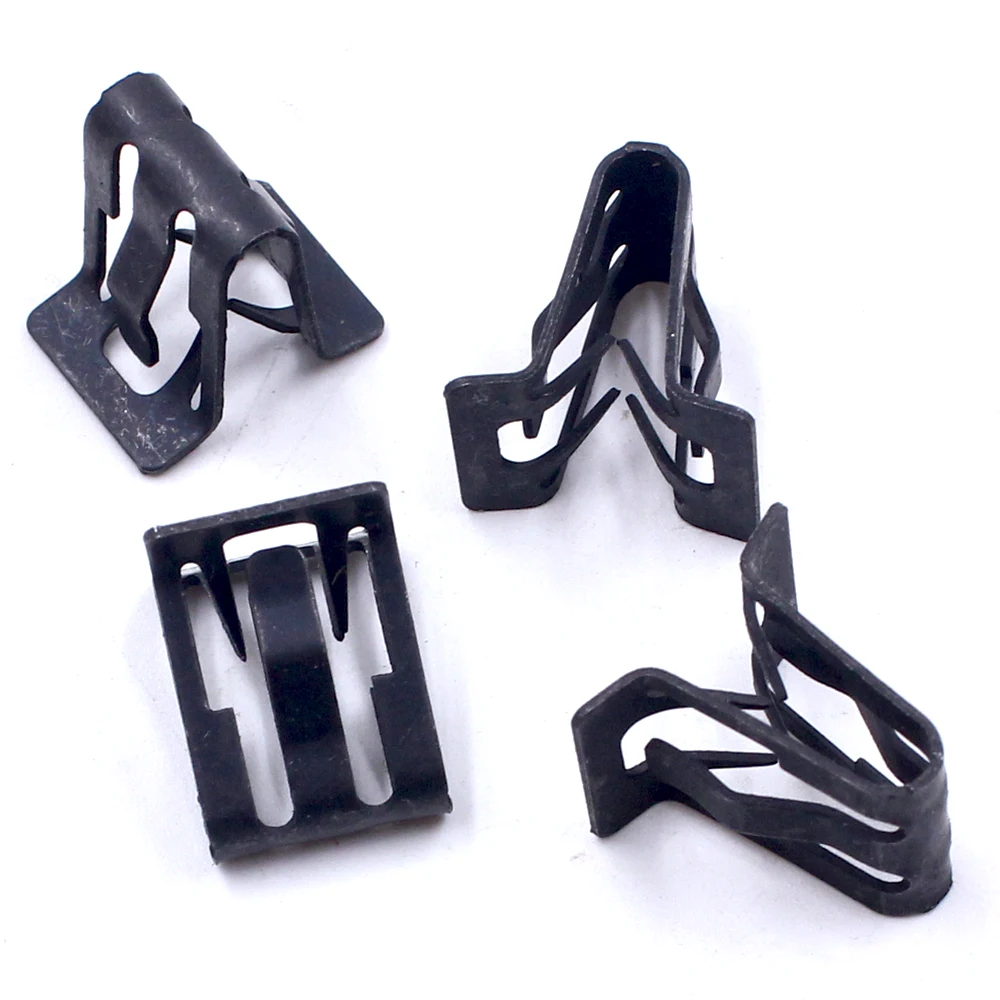 

100Pcs Metal Clips Car Body Console Dash Dashboard Trim Rivets Fixed Snap