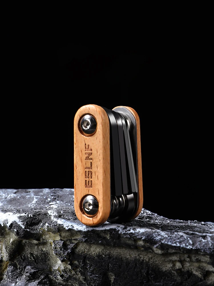 Portable Allen Wrench 8 in 1 Bicycle Repair Tool 2/3/4/5/6mm Multifunctional Tool for Mountain Road Bike