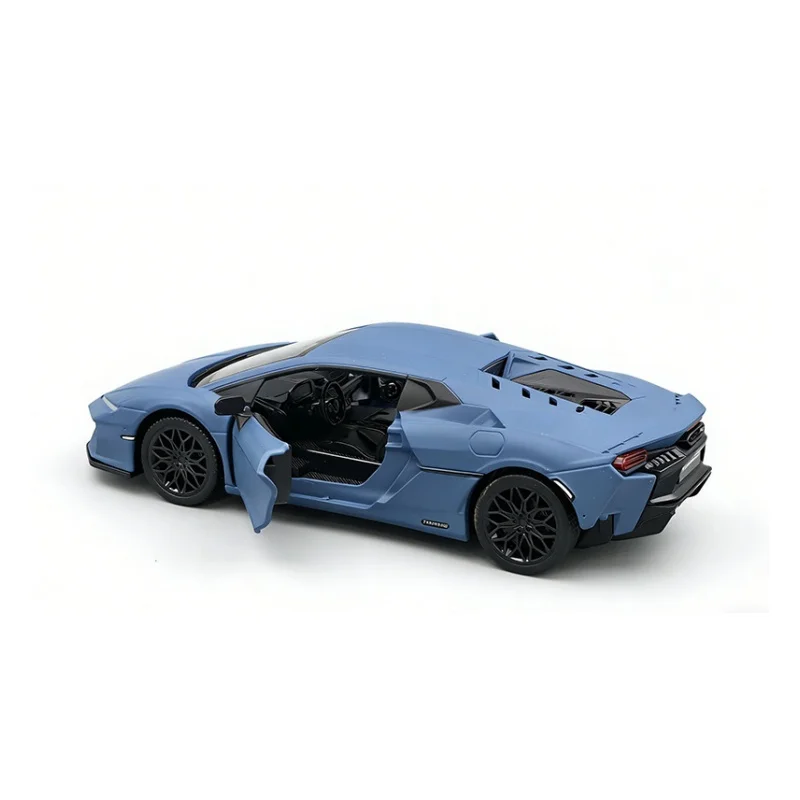 Lamborghini Temerario – modèle de voiture en alliage, son et lumière, jouet à collectionner pour enfants, cadeau d'anniversaire, 1:32
