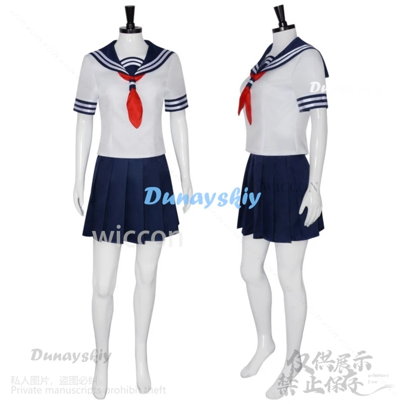 Anime GinpachiSensei Cosplay Gintoma Kagura JK School Uniform Dress Cos Wigs Props Glasses Shoes For Woman Halloween Christmas