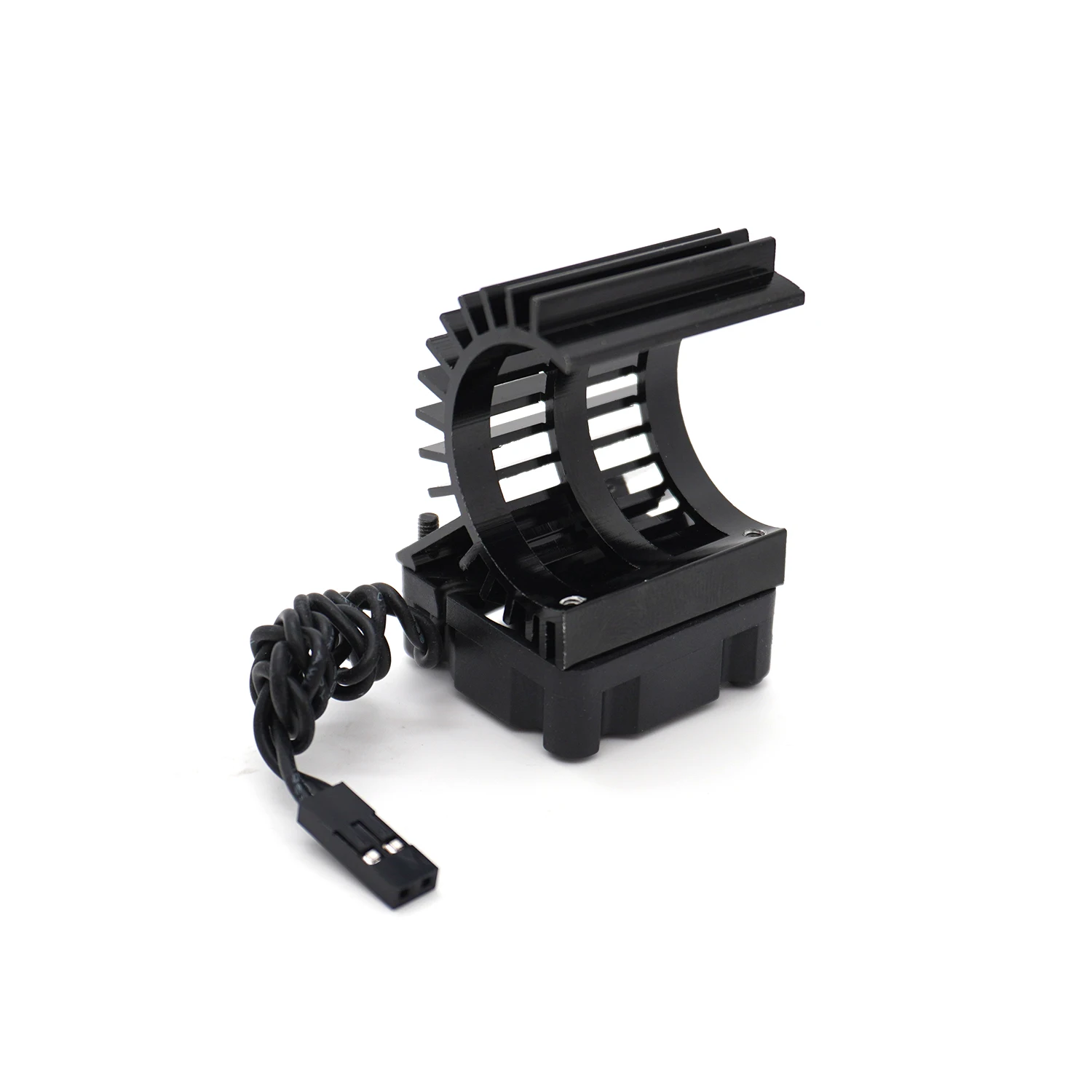 YSIDO RC Auto 380 390 2838 2845 2847 Elektromotorabdeckung Kühlkörper Lüfter für Wltoys 124017 124016 144010 Teile für Modellautos
