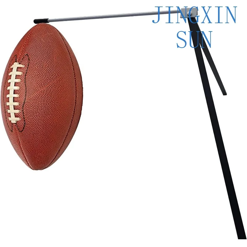 Football kicking t-shirt, portable stand, compatible with all football sizes, football kicking stand t-shirt