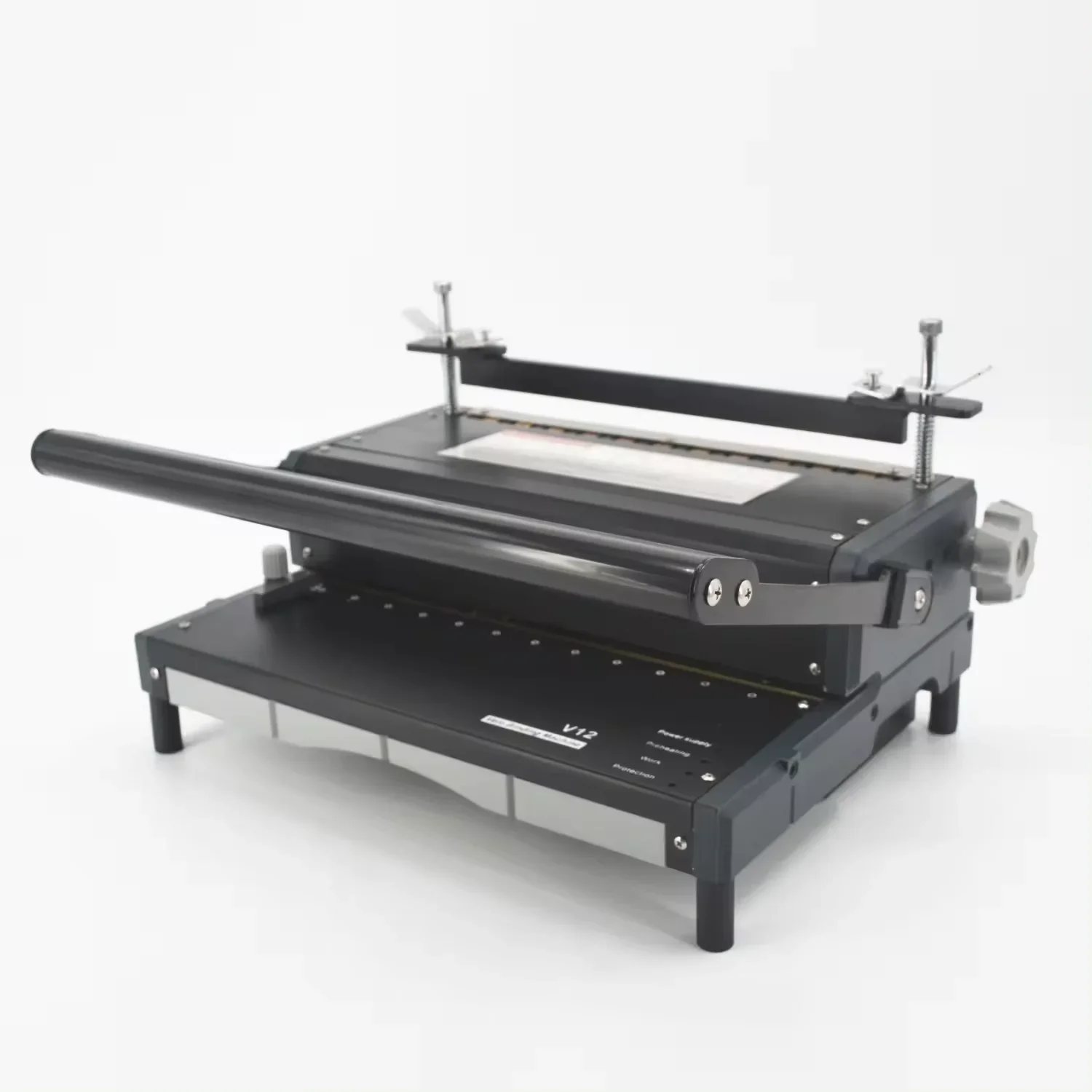 V10 Efficient Electric Document Binding Paper Punching Machine Velo Strip Binding Machine for Professional Office File