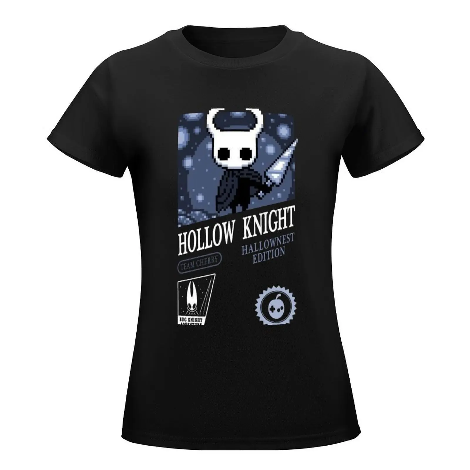 Team Cherry Hallownest Edition Graphic Art Hollow Knight Funny Game T-Shirt anime clothes vintage clothes tees Women tops