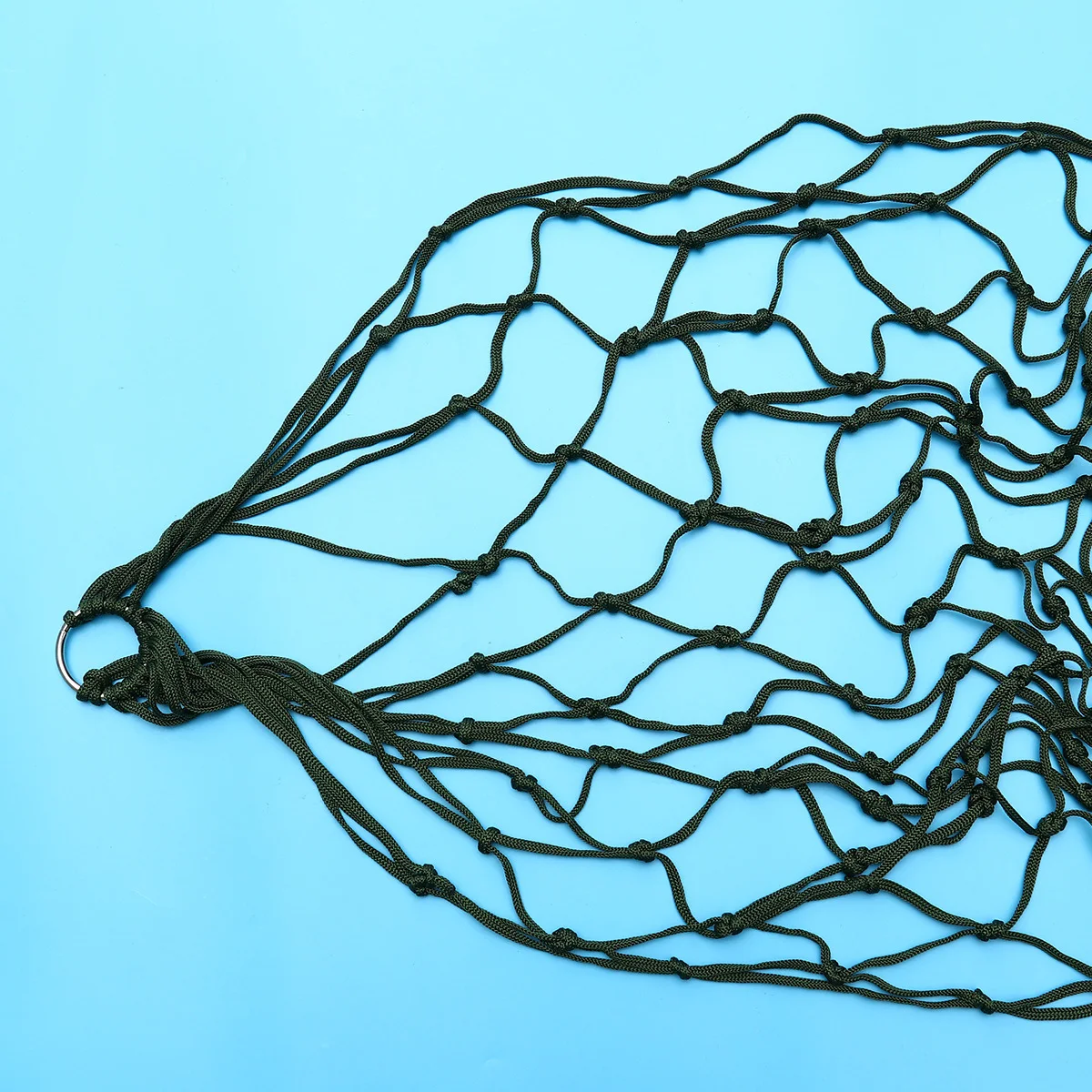 

1pc Outdoor Hammock Thickened Nylon Mesh Sleeping Net For Camping Hiking Travel Rope Hammock Bed Backyard Patio Use