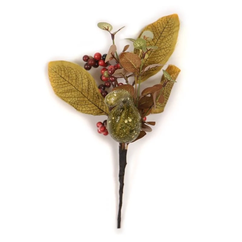 

Artificial Leaves Kitchen Plants Fall For Home Maple Stems Thanksgiving Leaves