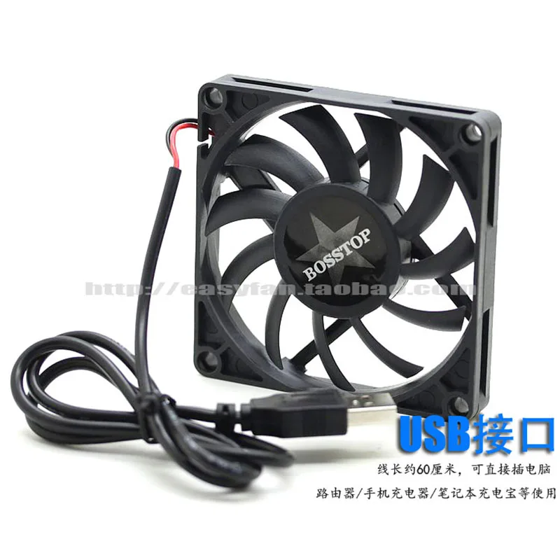 

Вентилятор охлаждения SXDOOL 8 см, ультратонкий, USB, для роутеров и ТВ-приставок, DIY, 5В, 8010L05S, 80x80x10 мм