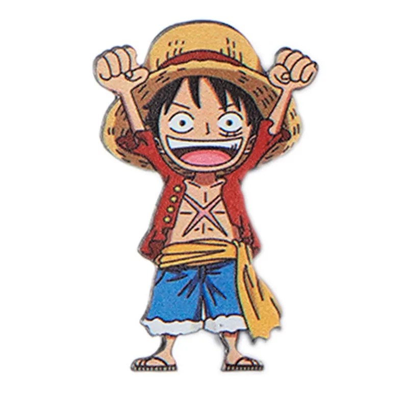 

Bandai New One Piece Surrounding Brooch Ins Japanese Cartoon Animation New Luffy Badge Student Bag Pin Accessories