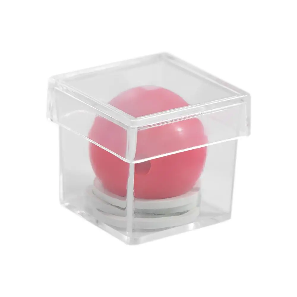 Illusion Magic Clear Ball Through Box Gimmick Props Magician Game Ball Penetrate Box Magic Props Mentalism Magic Tricks