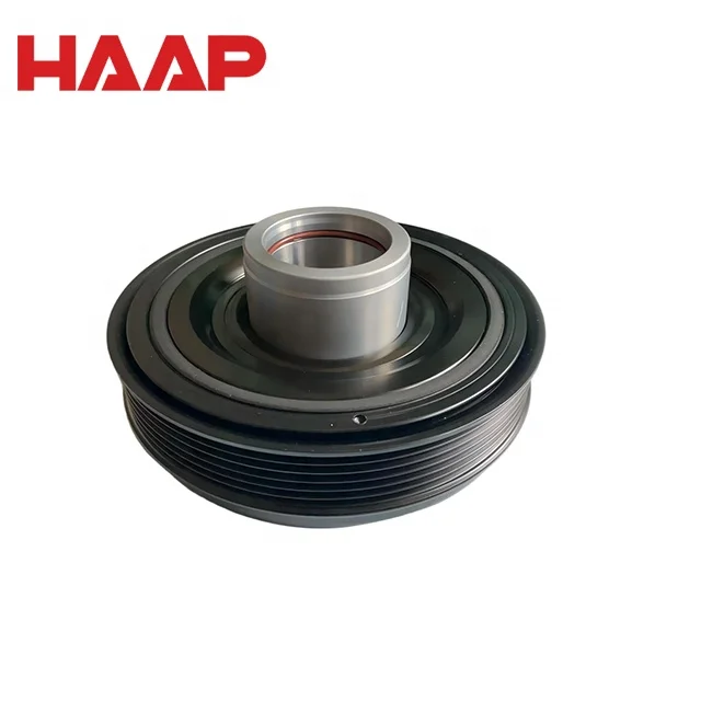 HAAP  LR074072 Crankshaft Pulley Harmonic Balancer for Land Rover Discovery Sport Range Rover Evoque Jaguar 2.0L Engine