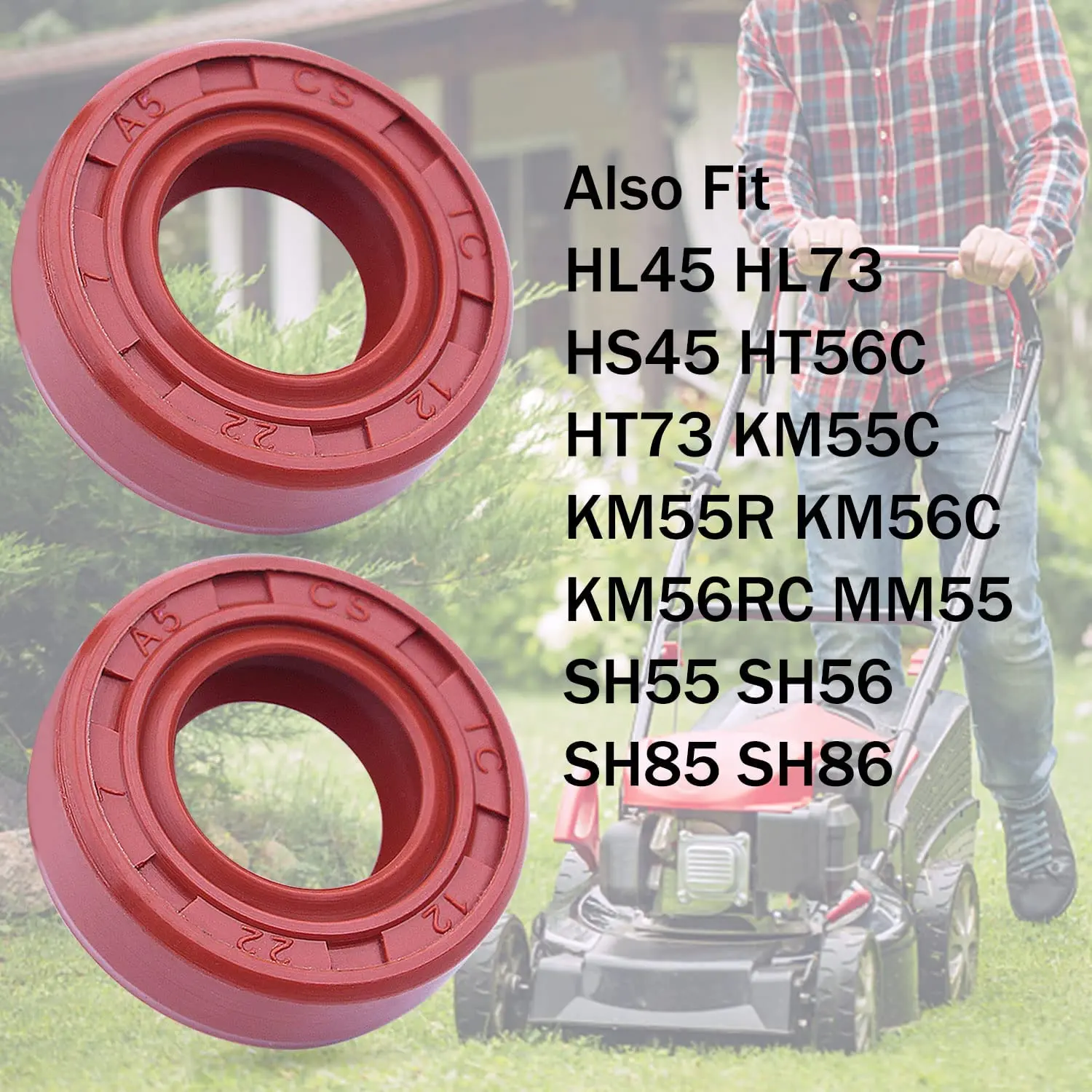 Oil Seal for Stihl FS87 FS87R FS90 FS90R FS100 FS100R FS100RX FS110 FS110R FS130 FS130R FS310 FC90 FC95 Trimmer