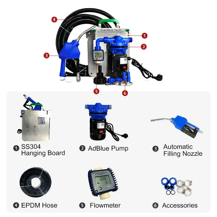 Factory Ad blue Pump kit equipment AdBlue Transfer pump for filling pump urea solution aqueous