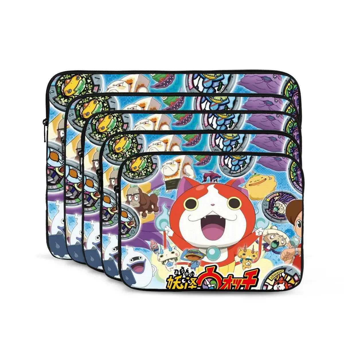 Yo Kai Watch Computer ipad Laptop Cover Case17 15 13 12 10 pollici Laptop Sleeve Bag Cover portatile Fundas Pouch