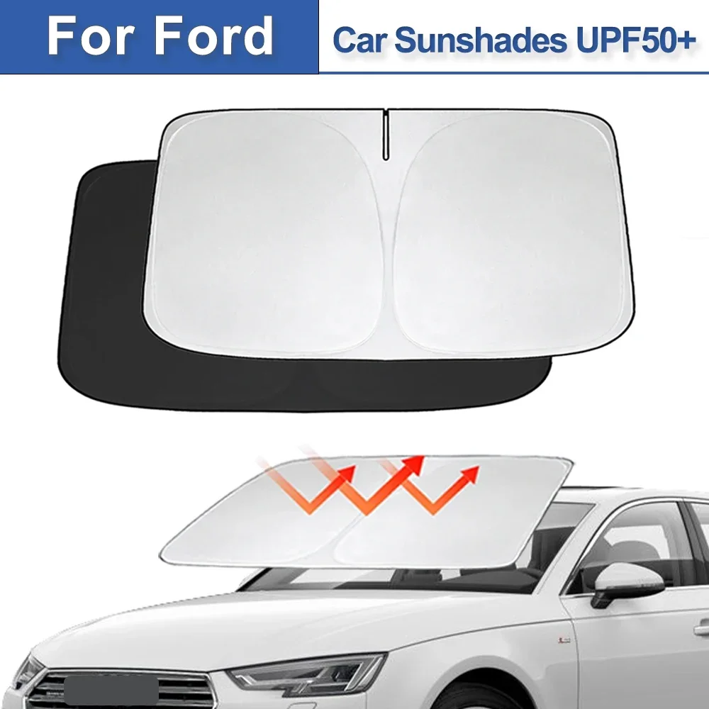 

Car Windshield SunShade For Ford Focus 2 3 Ecosport C-Max S-Max Ka Mondeo Kuga Galaxy Fiesta Sun Visor UV Protection Auto Parts