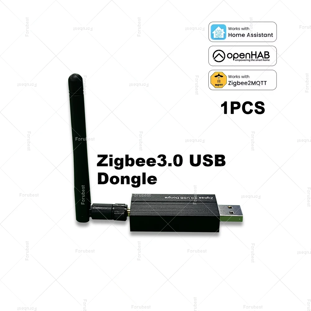ZigBee 3.0 USB Dongle Coordinatore Universale Wireless ZigBee Gateway Hub Open Source Per Assistente Domestico Zigbee2MQTT OpenHAB