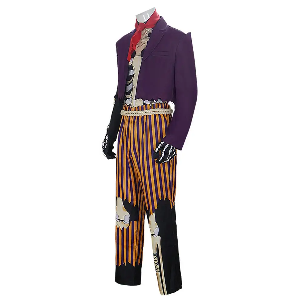 Hector Cosplay Rivera Costume Cartoon Anime CoCo Roleplay Adult Men Shirt Coat Pants Gloves Outfits for Halloween Carnival Party view 4