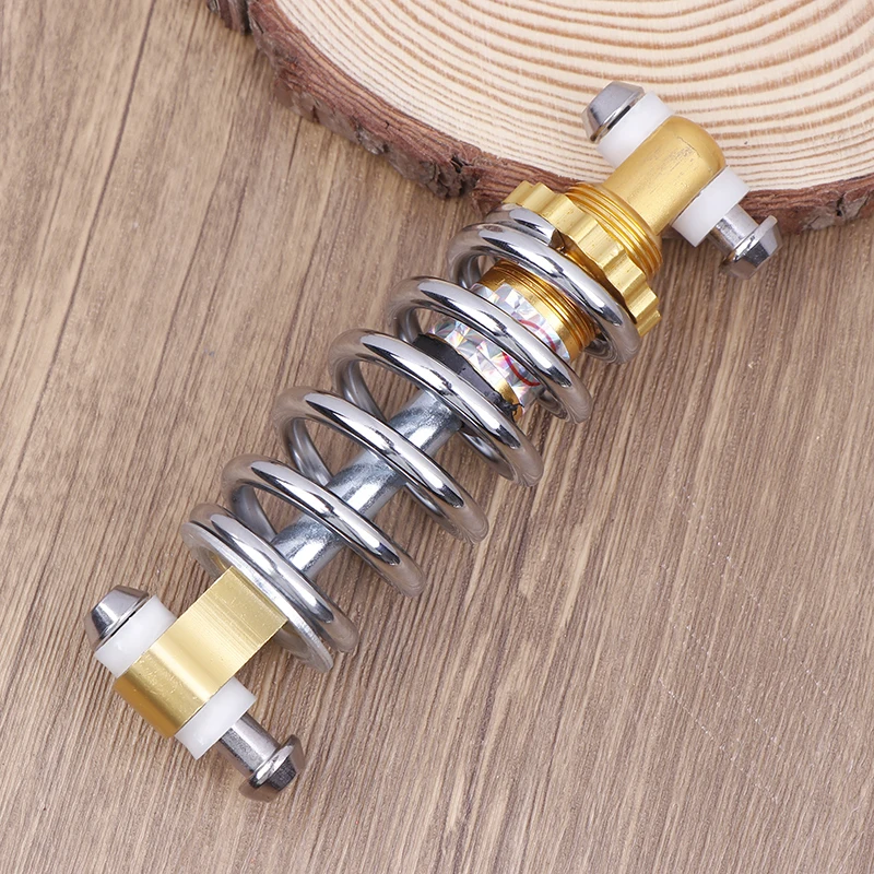 Electric Scooter Rear Support Shock Absorber Rear Spring Shock Absorber Center Distance125mm Gold Shock Absorber