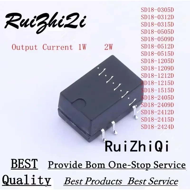 

10PCS/LOT SD18 SD18- 0305D 0312D 0315D 0505D 0509D 0512D 0515D 1205D 1209D 1212D 1215D 1515D 2405D 2409D 2412D 2415D 2424D 1W 2W