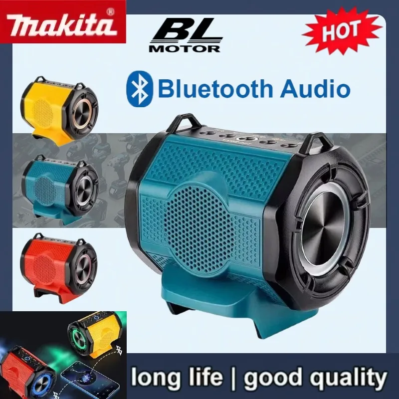 

Makita Cordless Bluetooth Speaker USE USB Type-C Port Charge Player Loudspeaker Amplifier For 18V 20V Battery Hot Sale