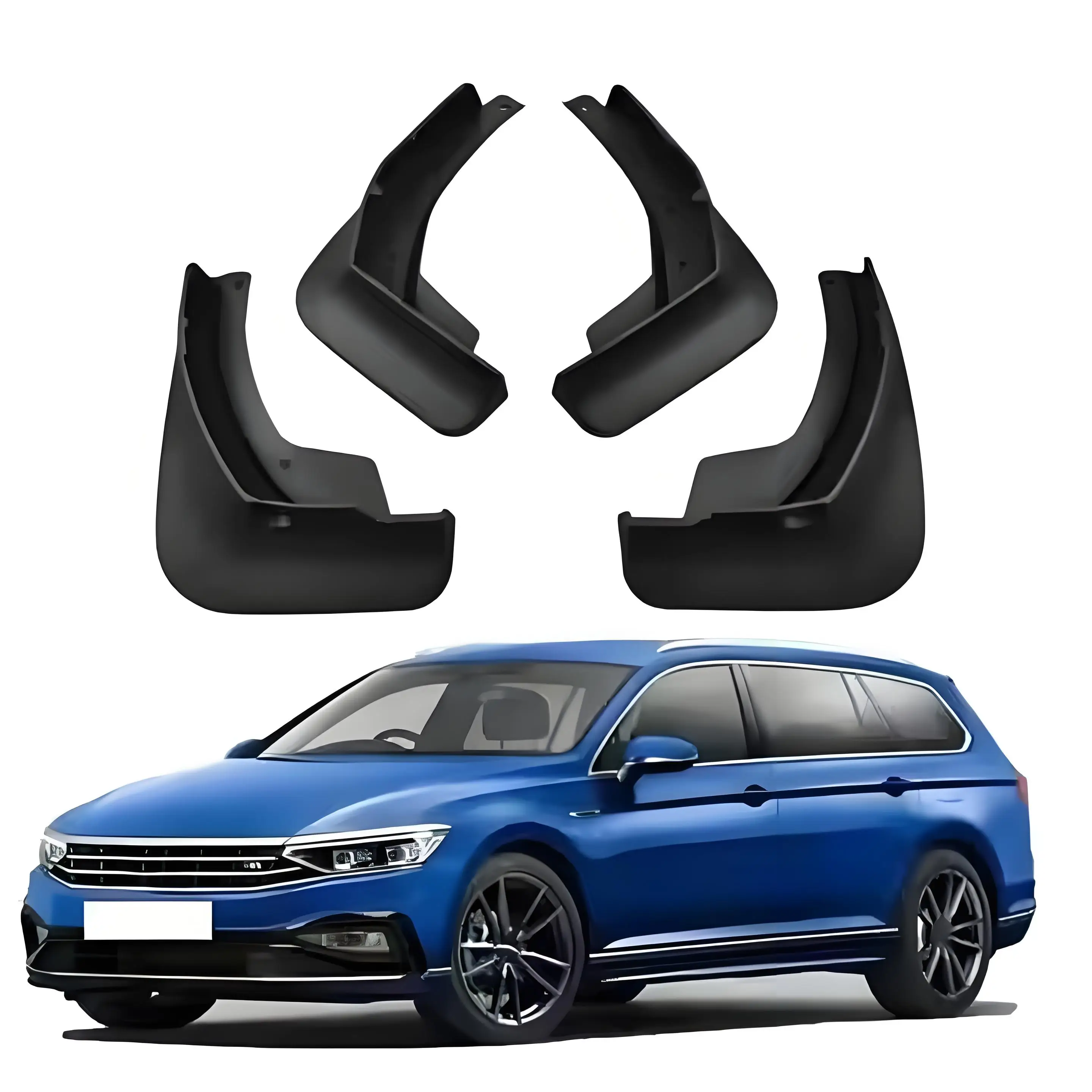 

Modification Car Accessories PP+TPR Car Splash Guards Mudguard Mud Flap Fender for Variant 2016-