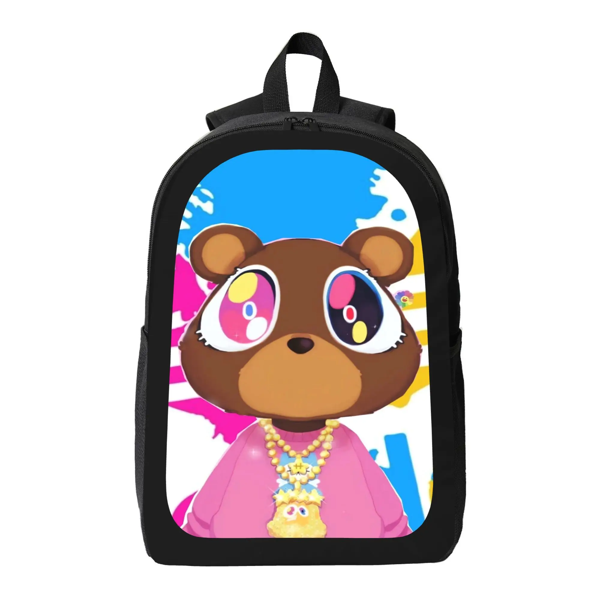 

Cute Cartoon Bear Backpack for Boys and Girls - Lightweight Large Capacity School Bag with Adjustable Shoulder Straps,