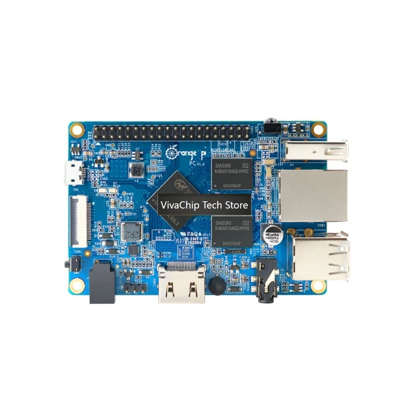 VivaCTOrange Pi PC Plus 1G DDR3 With 8G EMMC Flash Allwinner H3 OpenSource Mini Single Board Computer