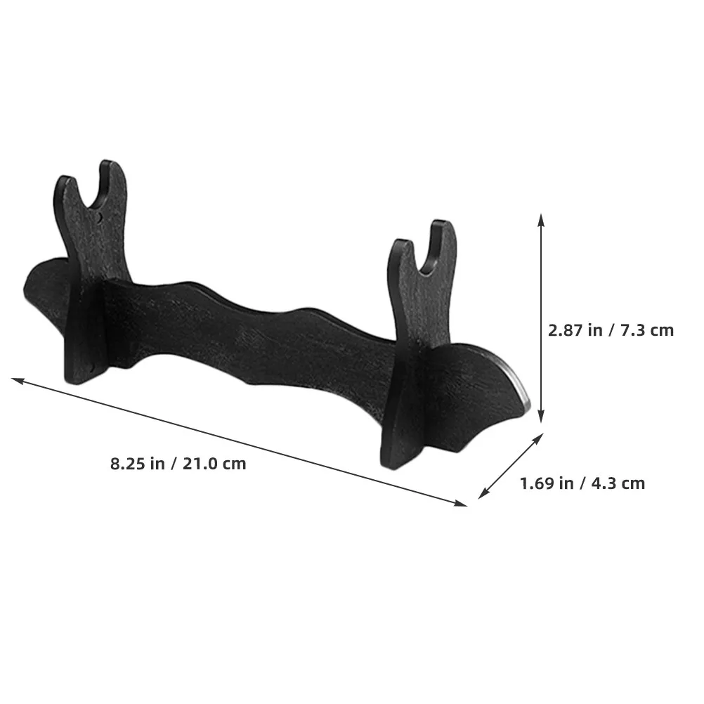 4Pcs Plastic Display Stand Desktop Storage Rack Space Saving Tabletop Holder for Japanese Swords Flute Stick