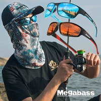 Megabass Polarized Fishing Glasses Men Women Driving Shades Male Sunglasses Hiking Sunglases Cycling Sun Glasses UV400 Eyewear