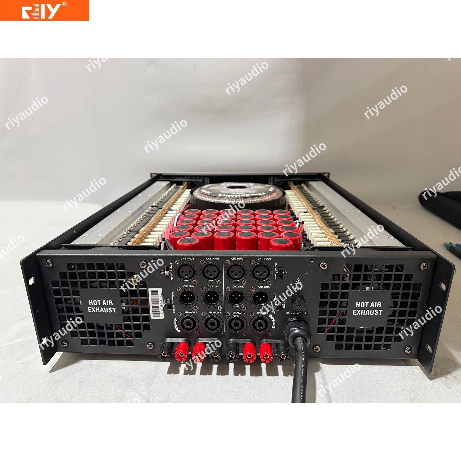MT-8000 Professional Power Amplifier 4CH*1500W at 8 Ohms with 104pcs IC for KTV\Church\Stage\Theatre Outdoor Performance Use