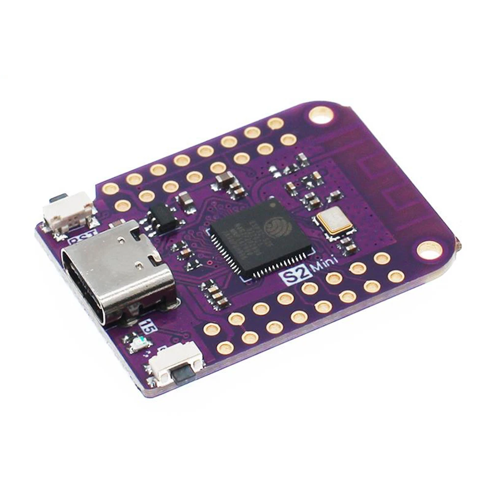 ESP32 S2 Mini V1.0.0 - LOLIN WIFI IOT Board Based ESP32-S2FN4R2 ESP32-S2 4MB FLASH 2MB PSRAM For MicroPython For Arduino