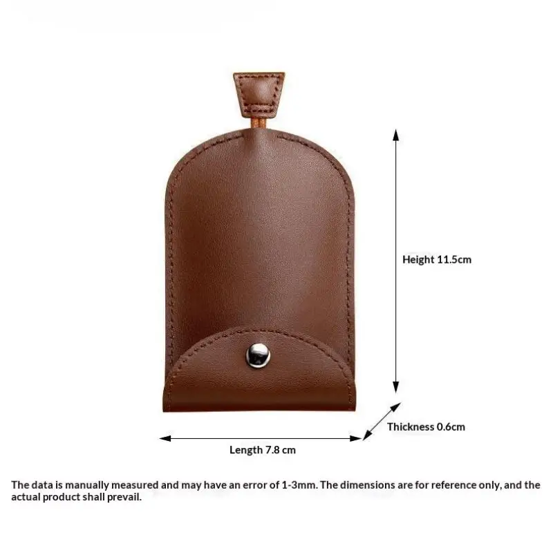 Retro Pull Out Key Holder PU Leather Key Case Portable Keychain Pouch Multi-Functional Mini Coin Purse For Men Women Daily Use view 6