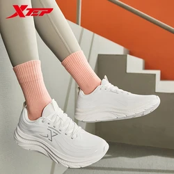 Xtep 299 Leather Running Streamline For Women Winter Running Shoes Leisure Training Sneaker(Suggest 1 size up) 876418110021