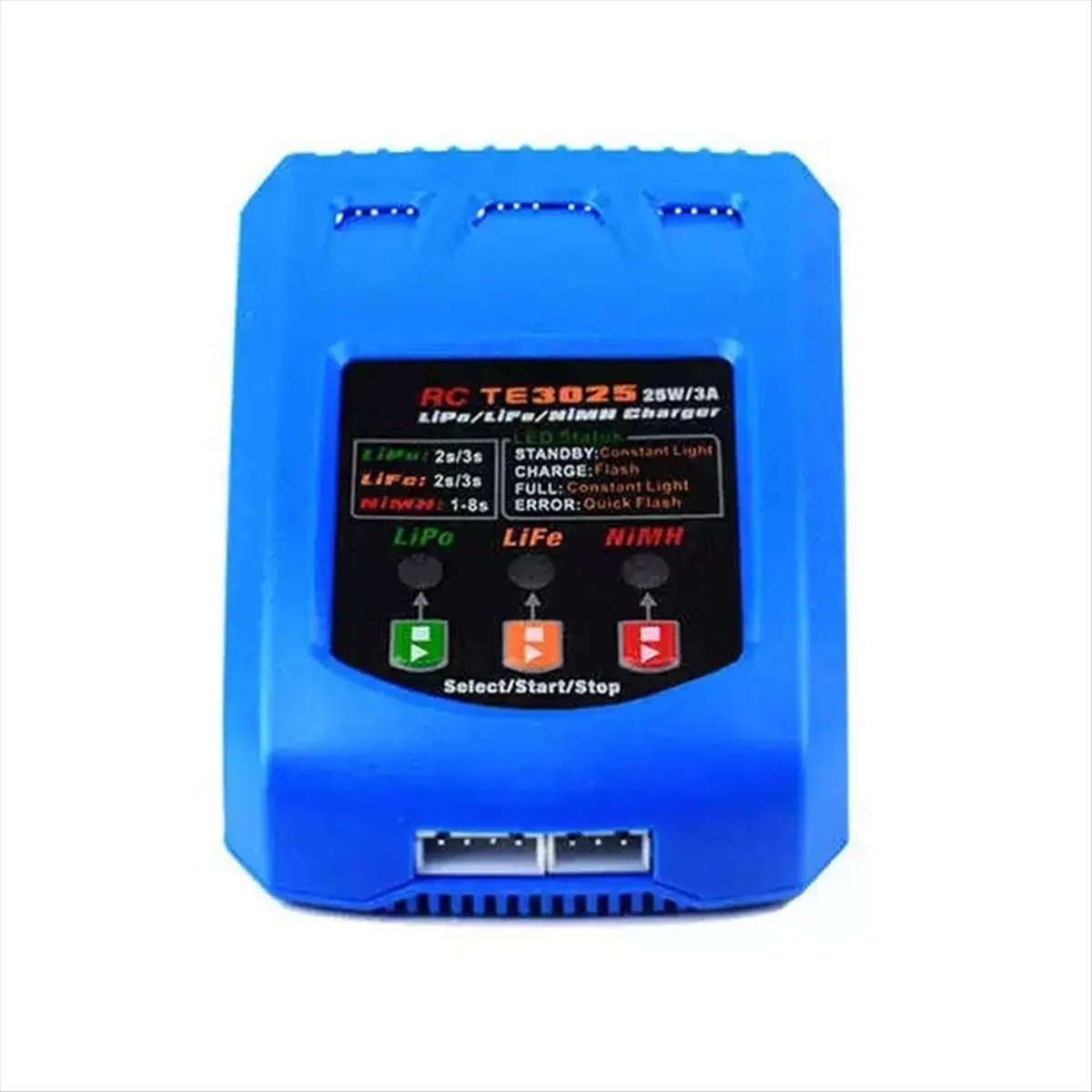 【ELEVATE LIFE】25W Charger Balance Charger for 2S-3S Lithium Battery 1-8S NiMH Battery for Aircraft Car Boat Model US Plug