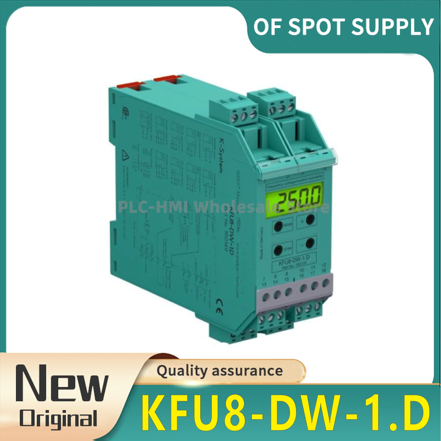 New original KFU8-DW-1. D KFU8-FSSP-1. D rotation speed monitor.
