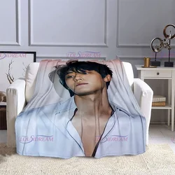 Kdrama Actor Lee Do Hyun Blanket Fleece Blanket Kdrama Blanket Gift for Fans Korean Drama Flannel Blanket