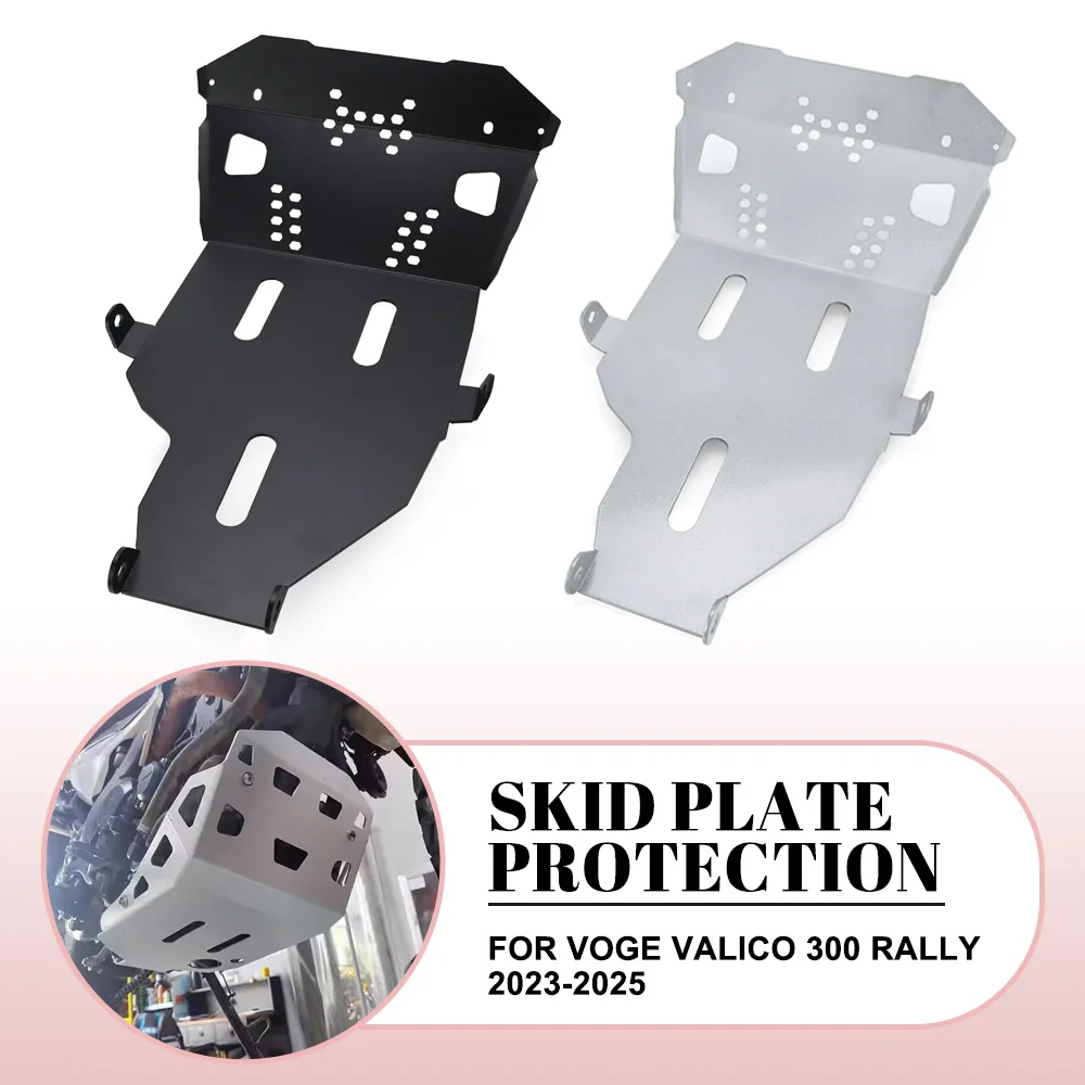 Rally 300 2023-2025 Motorcycle Accessories Skid Plate Engine Guard Chassis Protection Cover For Voge Valico 300 Rally 300Rally