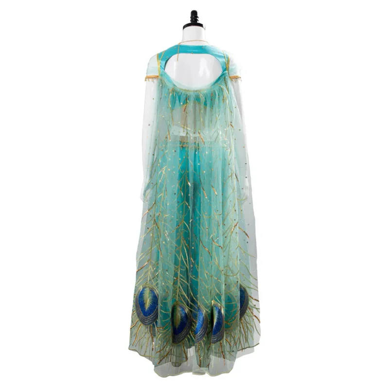 aladdin 2019 jasmine blue dress Movie Princess role play Molina OMI Scott Green and adult women Halloween Carnival free delivery broken code I can not start size-guide:body-measurement Vintage 80s After Five color:NATURAL - KHAKI