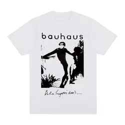 Bauhaus-男性と女性のためのヴィンテージTシャツ,ユニセックスストリートウェア,原宿,コットン