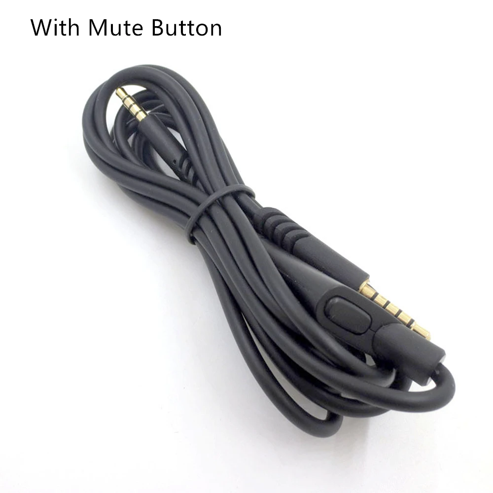 LOGITECH-Astra A10 a40ゲーミングヘッドセット用の調整可能なボタン付きサイレントヘッドセット,オーディオケーブル,200cm