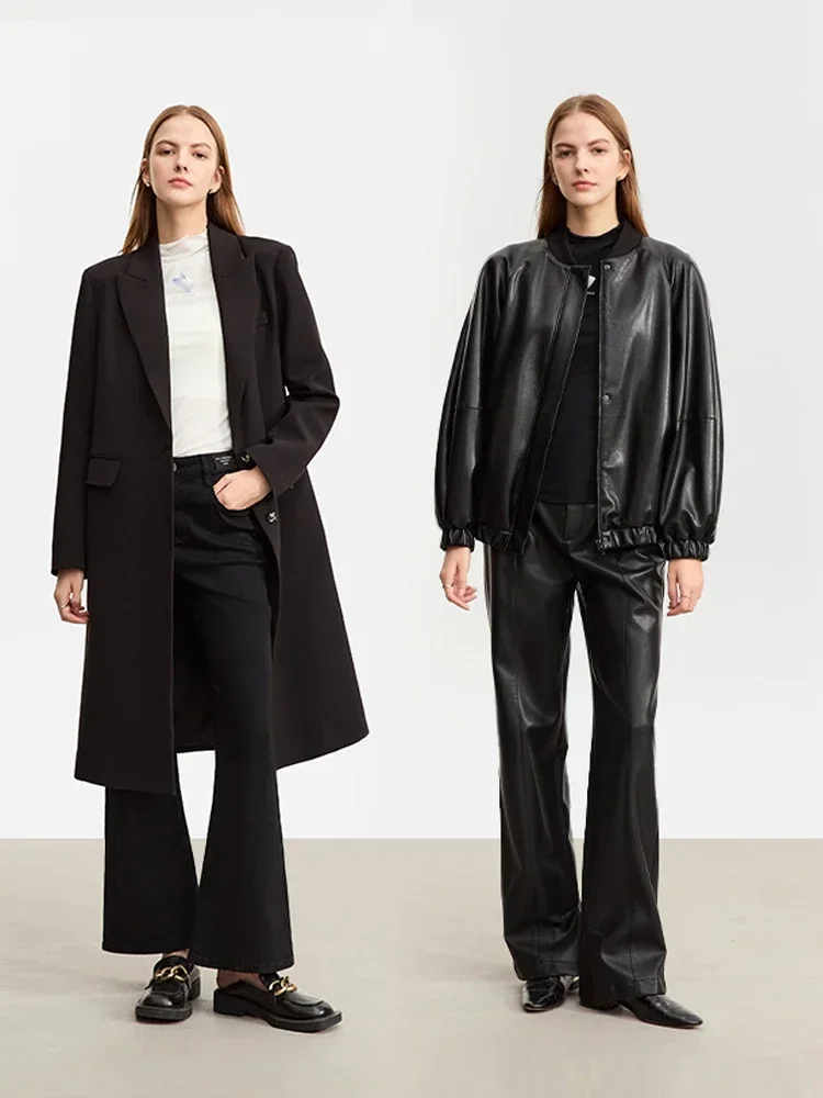 AMII Gedrukt Mesh T-shirt Voor Vrouwen Nieuwe 2025, Lente Slim-fit Basis Half Hoge Hals Hoge Stretch Basic gesplitste Tops Vrouwelijke 12343386